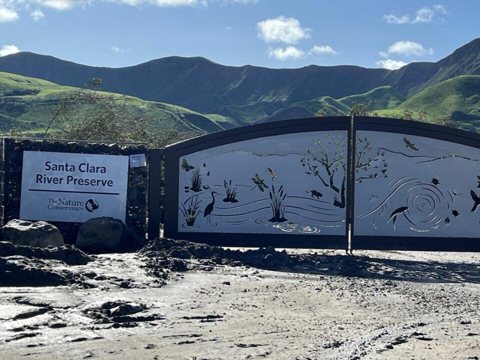 Santa Clara River Preserve Entrance